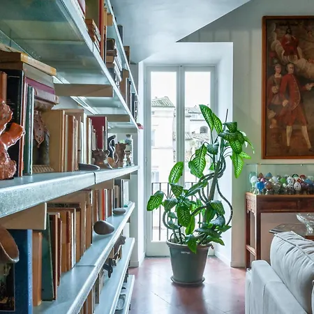 Elegantis Dimora Dell'architetto In Campo De' Fiori With Private Terrace Lägenhet Rom